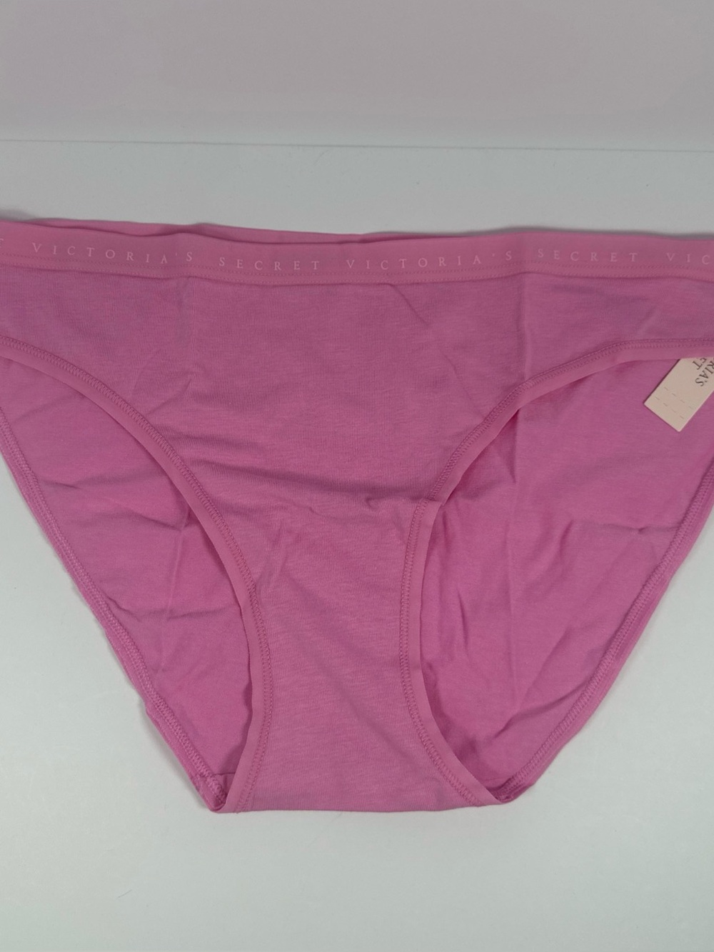 Victoria's Secret Cotton Bikini Briefs in Bubblegum Pink